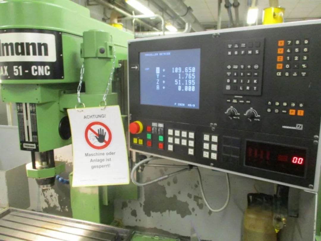 Alternative view of Picomax 51 CNC 3  FEHLMANN 1990