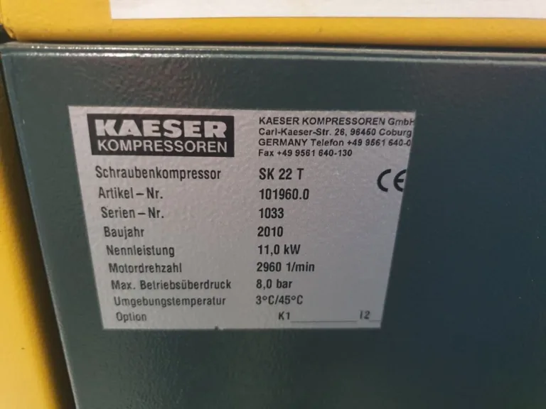 SK 22 T  KAESER 2010