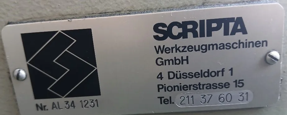 Alternative view of SCRIPTA