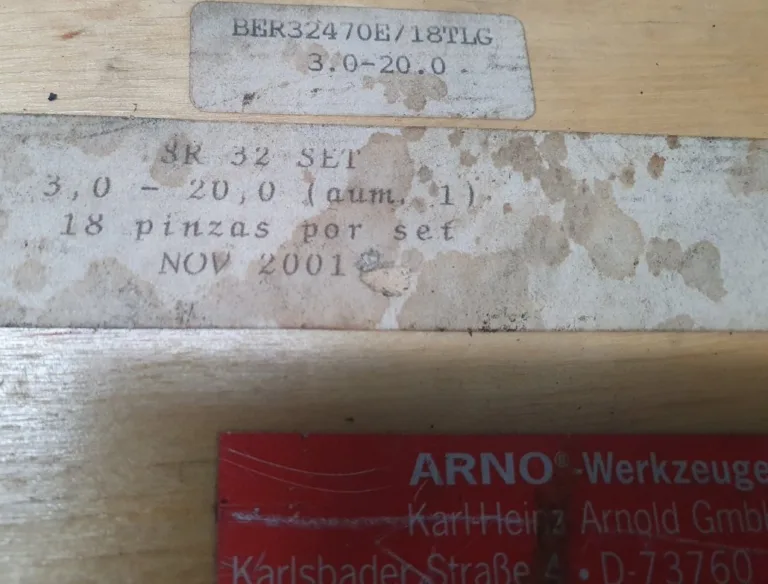 BER 324 E / SR 32 Spannzangen  ARNO