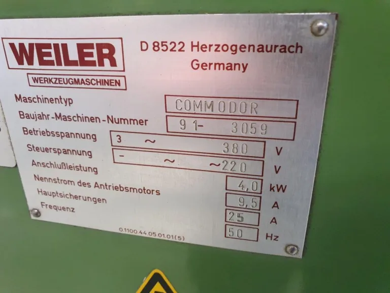 Commodor  WEILER 1991